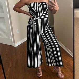 H&M Strapless Jumpsuit